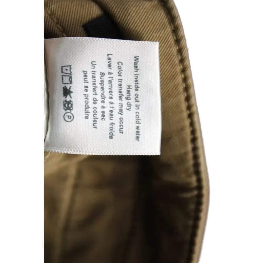 Veronica Beard Womens Brown Chino Pants High Rise Cotton Size 26
